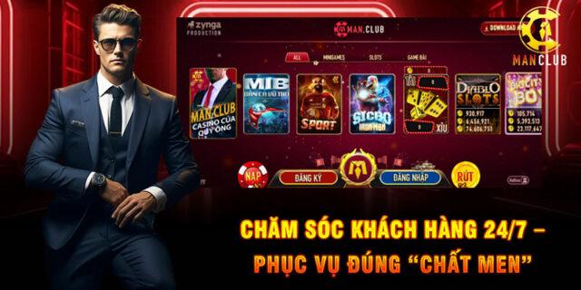 Chăm sóc khách hàng Manclub